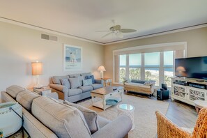 House, Multiple Beds (Three-Bedroom Apartment) | Living room - Two-bedroom Apartment (Hilton Head Island)