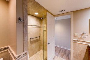 House, Multiple Beds (Two-Bedroom Apartment) | Bathroom shower - Two-bedroom Apartment (Hilton Head Island)