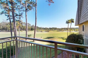 House, 1 Queen Bed with Sofa bed (Two-Bedroom Apartment) | Balcony view - Two-bedroom Apartment (Hilton Head Island)