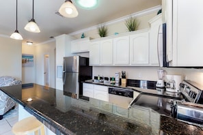 House, Multiple Beds (Three-Bedroom Apartment) | Private kitchen - Three-bedroom Apartment (South Padre Island)