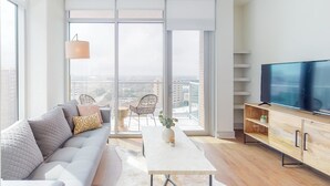 Maison, plusieurs lits (Two-Bedroom Apartment) | Coin séjour