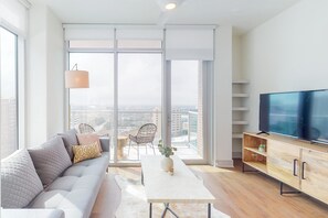 Hus - flera sängar (Two-Bedroom Apartment) | Vardagsrum