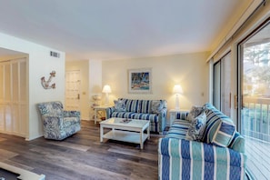House, Multiple Beds (Two-Bedroom Apartment) | Living room - Two-bedroom Apartment (Hilton Head Island)