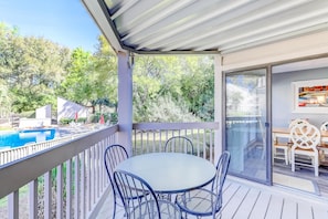 Terrace/patio - Two-bedroom Apartment (Hilton Head Island)