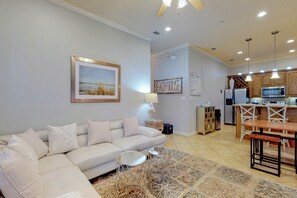 House, Multiple Beds (Two-Bedroom Apartment) | Living room