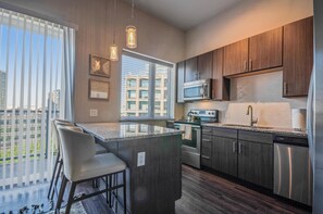 Private kitchen - One-bedroom Apartment (Dallas)