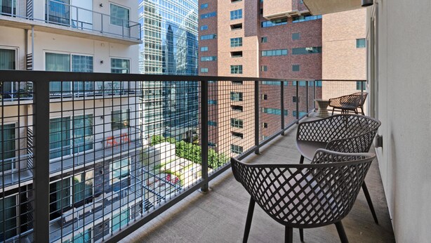 Ferienhaus, Mehrere Betten (One-Bedroom Apartment) | Balkon