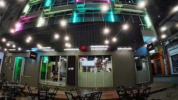 Façade de l’hébergement