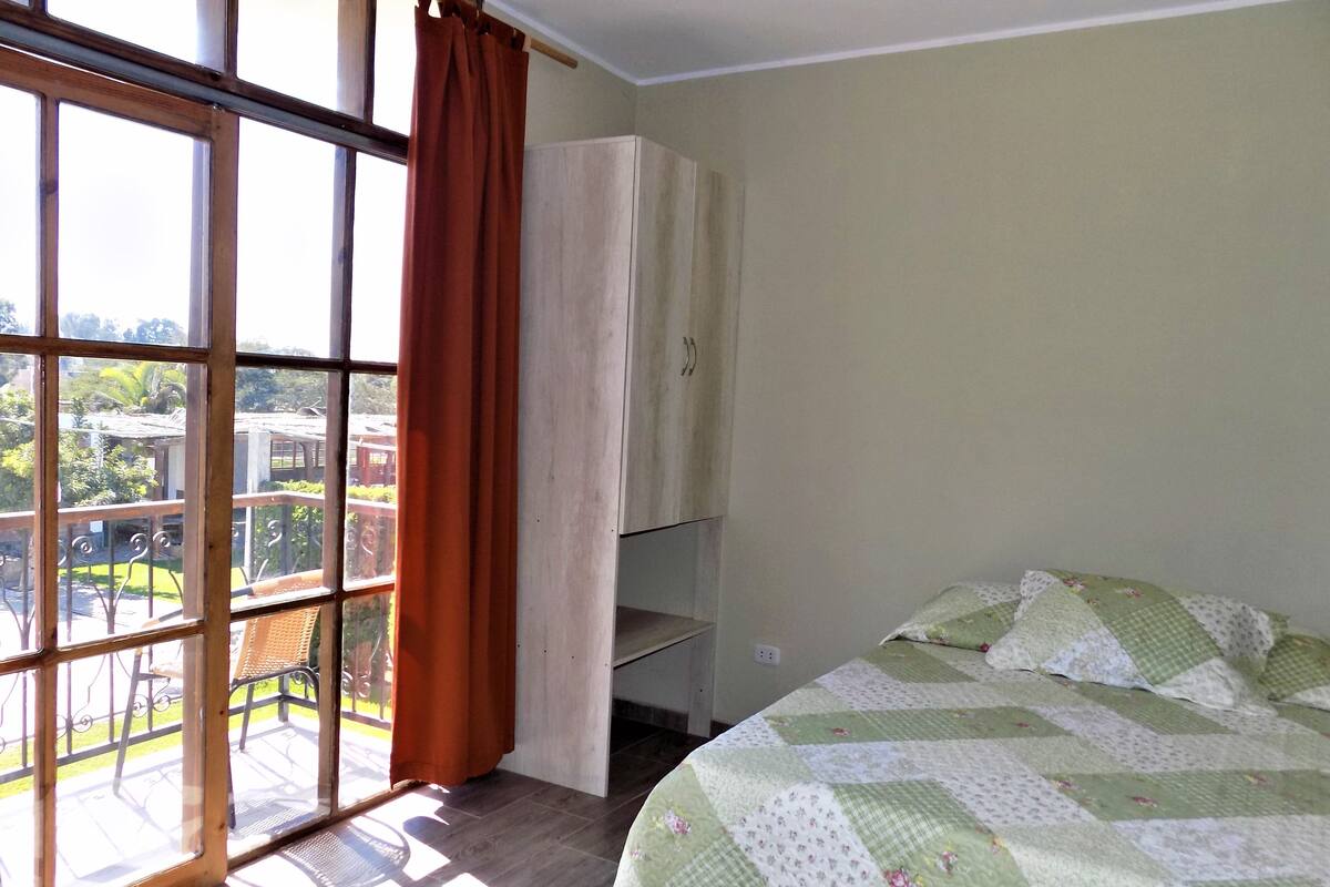 Blackout curtains, iron/ironing board, cots/infant beds, free WiFi
