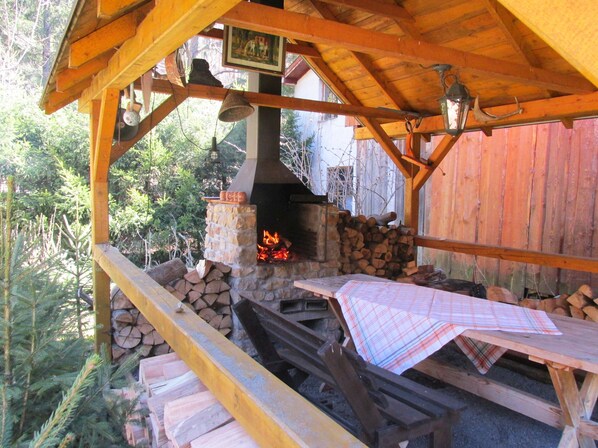 Restauration en plein air