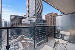 Premium Apartment, 1 Queen Bed with Sofa bed, Balcony, City View | View from room - Modern Apartments in North York (Toronto)