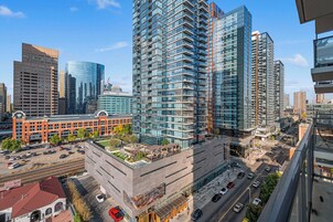 Apartamento Deluxe, 1 habitación, cocina, vistas a la ciudad | Vistas desde la habitación