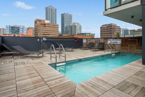 Seasonal outdoor pool