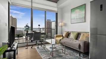 Romantic Apartment, Multiple Beds, Kitchen, City View | Individually decorated, individually furnished, desk, laptop workspace