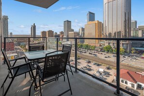 Deluxe Apartment, 1 Bedroom, Kitchen, City View | Balcony
