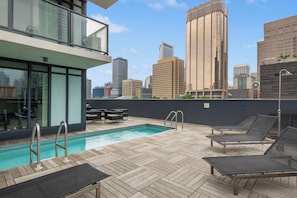 Seasonal outdoor pool