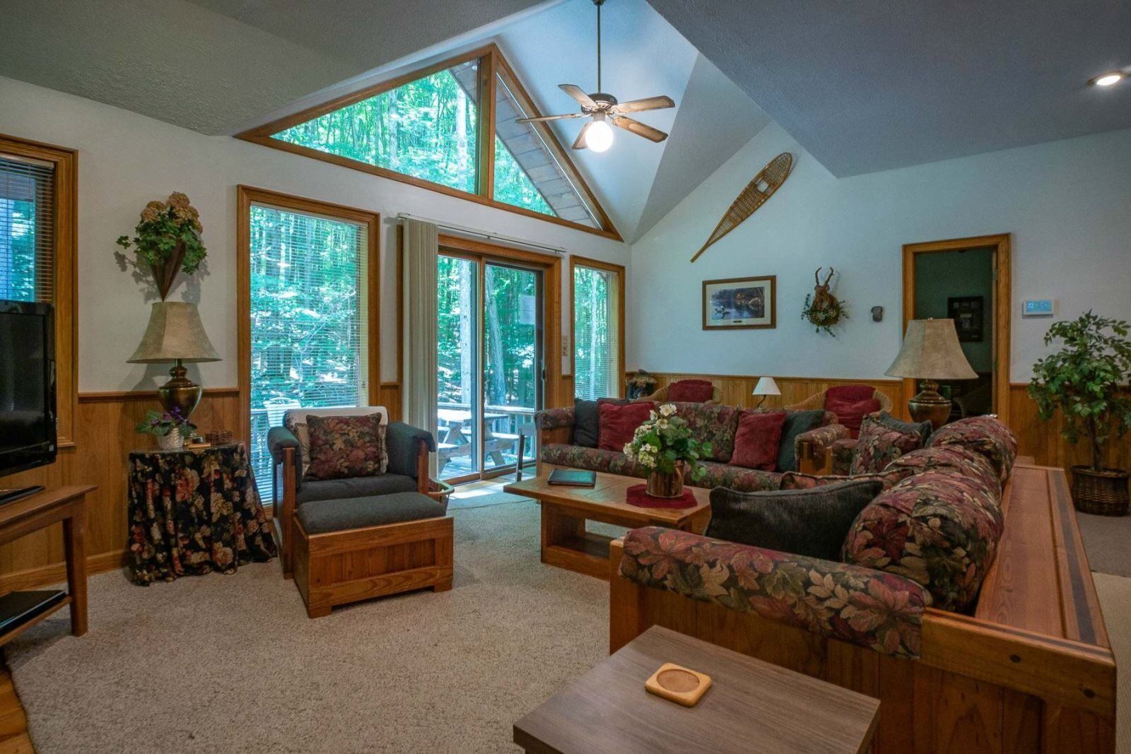 House | Living room | TV, fireplace, DVD player