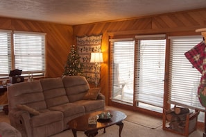 House | Living room | TV, fireplace, DVD player