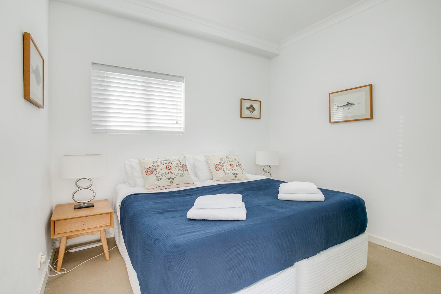 2 bedrooms, laptop workspace, blackout curtains, iron/ironing board