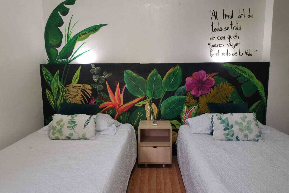 Comfort Double Room, Garden View | Peralatan tempat tidur premium, dihias secara berasingan