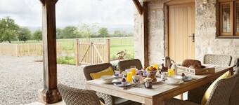 The Longbarn is a Grade II listed luxury home, fully renovated inside and out.