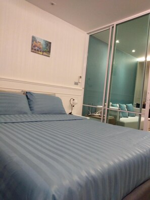 1 quarto, ferros/tábuas de passar roupa, Wi-Fi, roupa de cama