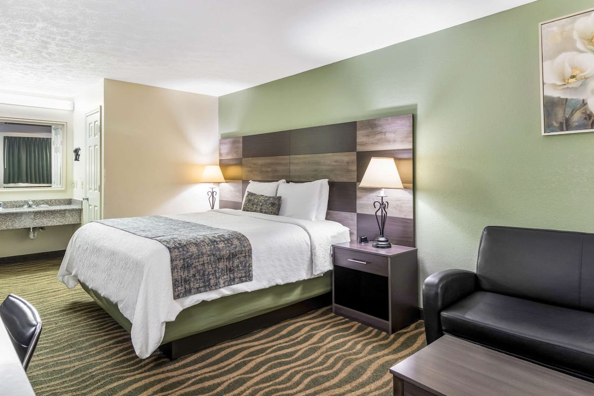 Habitación estándar, 1 cama King size, para no fumadores | Escritorio y espacio para trabajar con laptop 