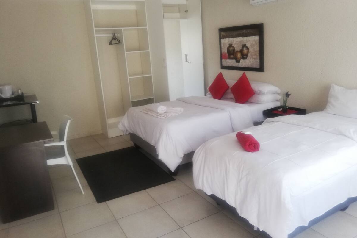 Family Triple Room, Non Smoking | Premium bedding, memory foam beds, desk, laptop workspace