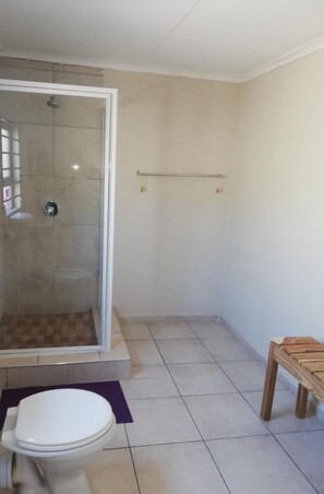 Dusche, Regendusche, Handtücher, Seife