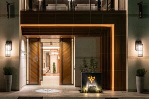 Façade de l’hébergement