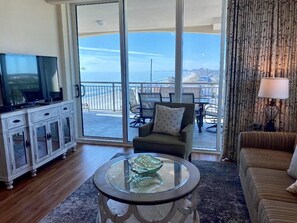 TV, DVD player, books