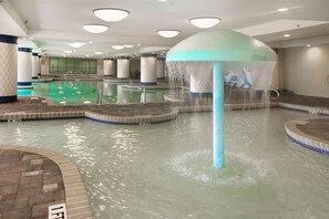 Indoor pool, a heated pool
