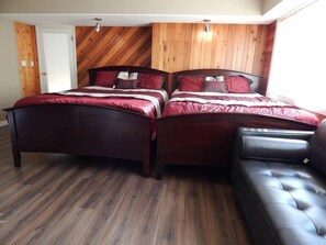 Chambre Quadruple Familiale, vue lac