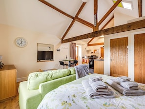 1 Schlafzimmer, kostenloses WLAN, Bettwäsche