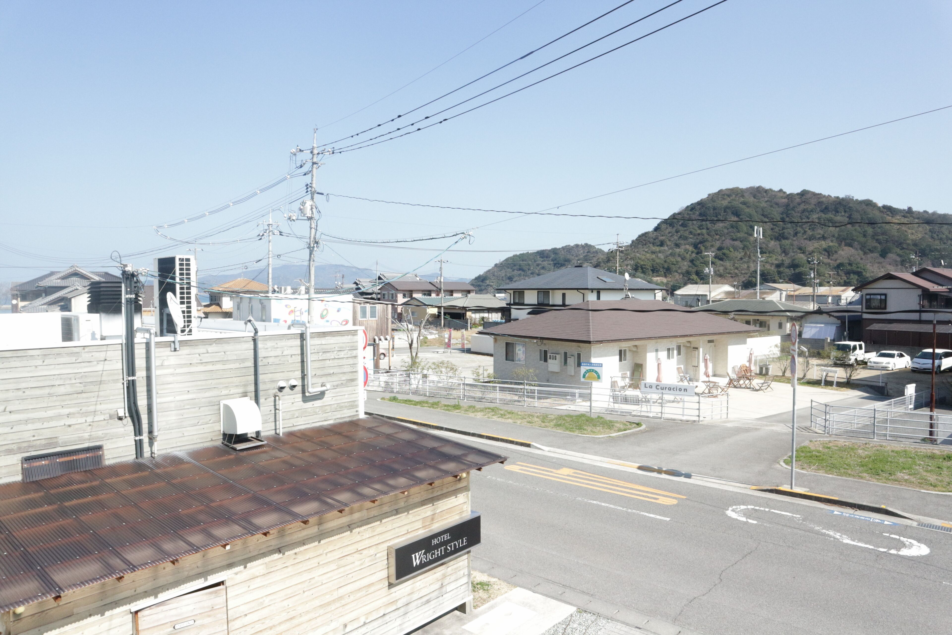 superior twin room with terrace | city view