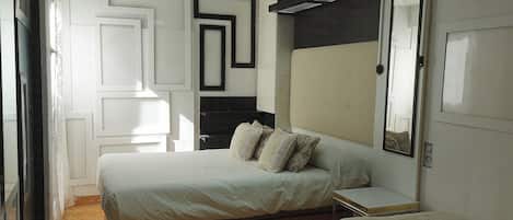 2 habitaciones, tabla de planchar con plancha y wifi gratis