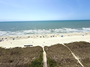Na praia 