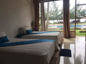 ห้องสแตนดาร์ดทวิน | เตียงเสริม/เปล, ผ้าปูที่นอน