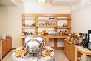 Morgenmadsbuffet hver dag mod et gebyr