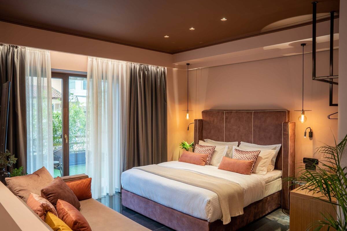 Nhà Duplex Cao cấp | 1 phòng ngủ, bộ đồ giường cao cấp, két bảo mật tại phòng, bàn