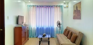 Apartment, 2 Bedrooms | Living room | Flat-screen TV - Panglao Village Court Apartments (Panglao)