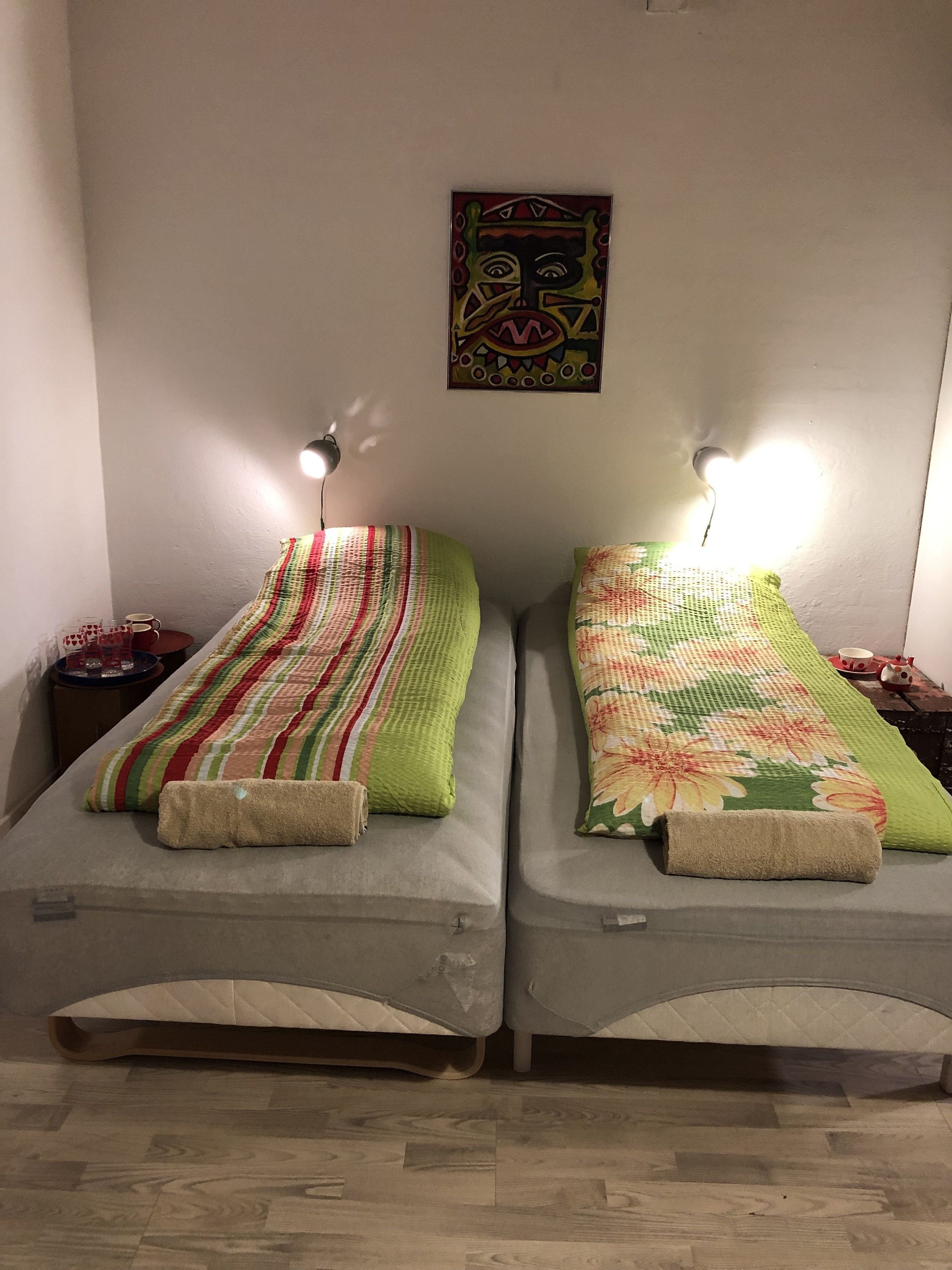 Individually decorated, individually furnished, free WiFi, bed sheets