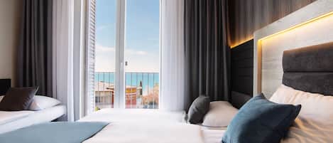 Minibar, in-room safe, desk, blackout curtains