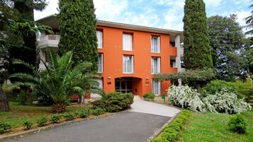 Fassade der Unterkunft