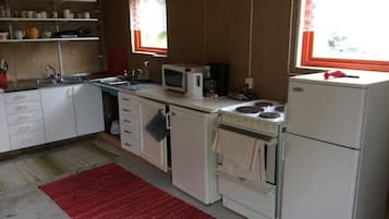 Fridge, microwave