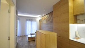 Standard Apartment, City View | Living area | Flat-screen TV - Montesa Apartments 2 (Budva)