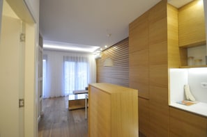 Standard Apartment, City View | Living area | Flat-screen TV - Montesa Apartments 2 (Budva)