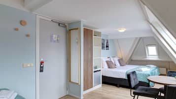 Coffres-forts dans les chambres, rideaux occultants