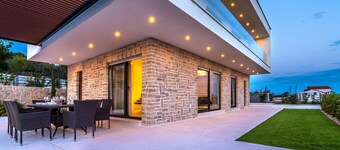 Villa Carrera- modern villa for 10 guests with a pool and hot-tub close to the beach by MyWaycation