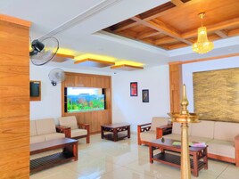 Sala de estar en el lobby